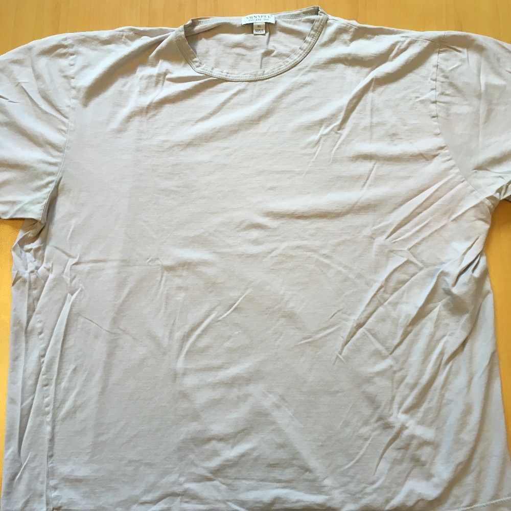 Sunspel grey t-shirt
